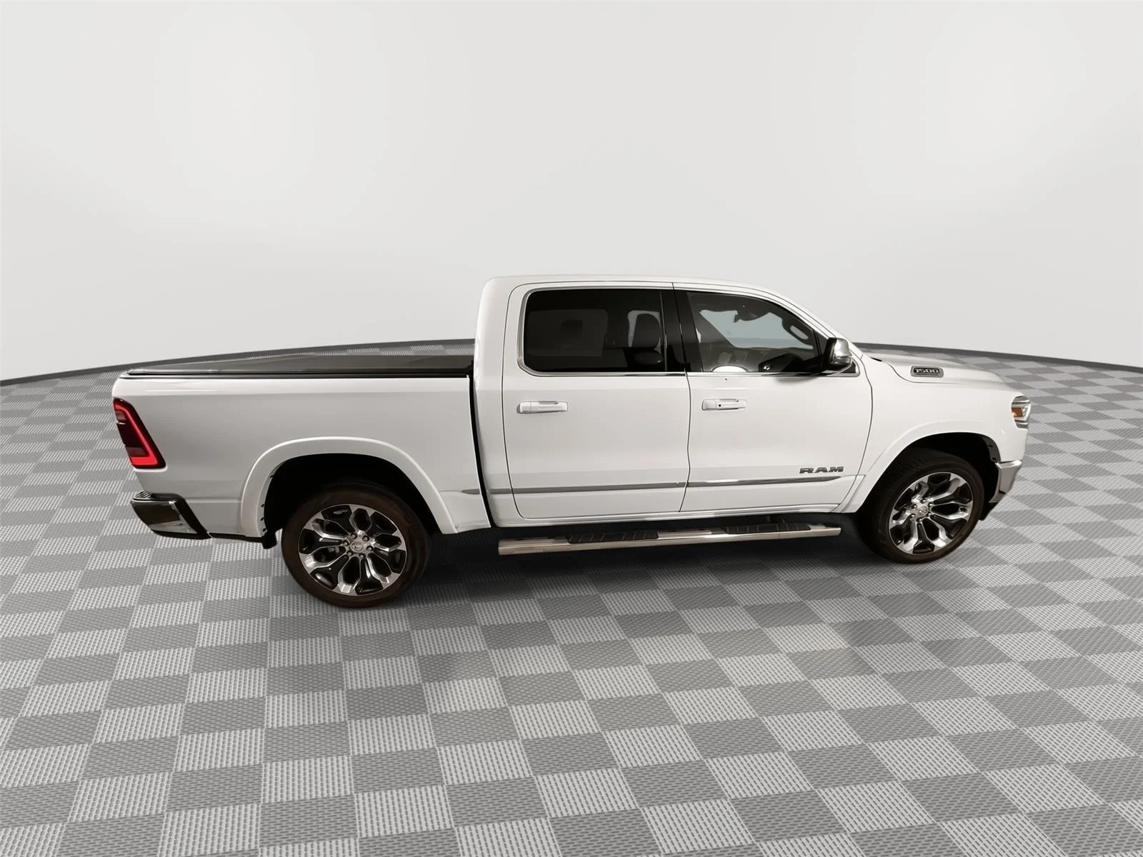 Used 2023 Bright White Clearcoat Ram Limited image 10