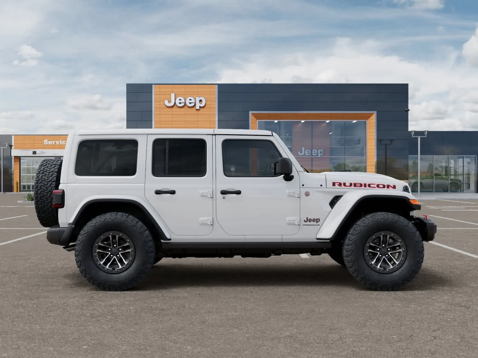 New 2026 Bright White Clearcoat Jeep Rubicon X image 21