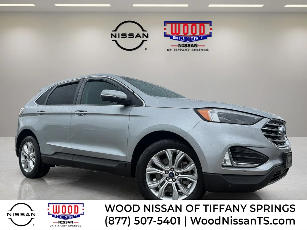 Used 2022 Iconic Silver Ford Titanium image 1