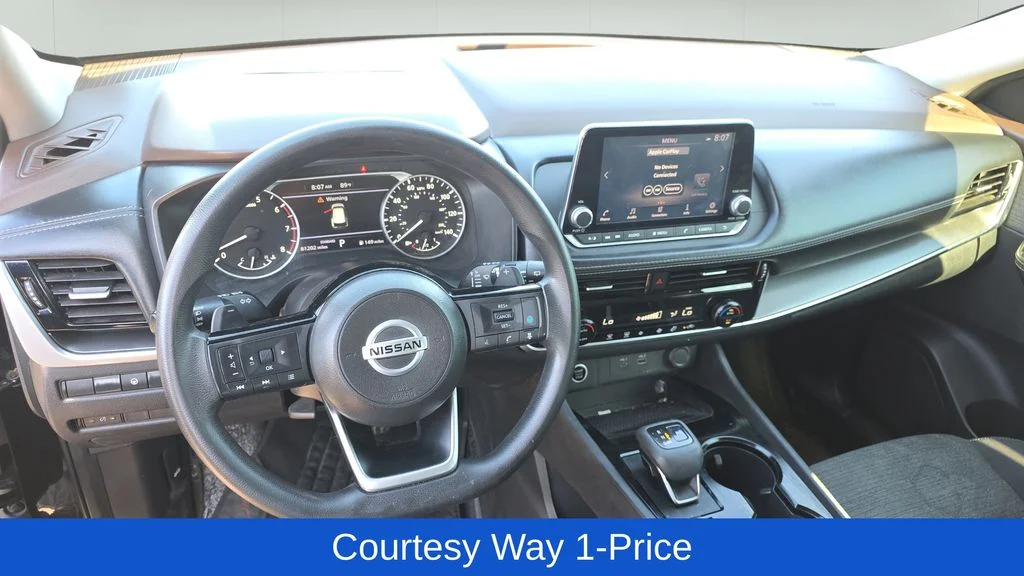 Used 2021 Black Nissan SV image 12