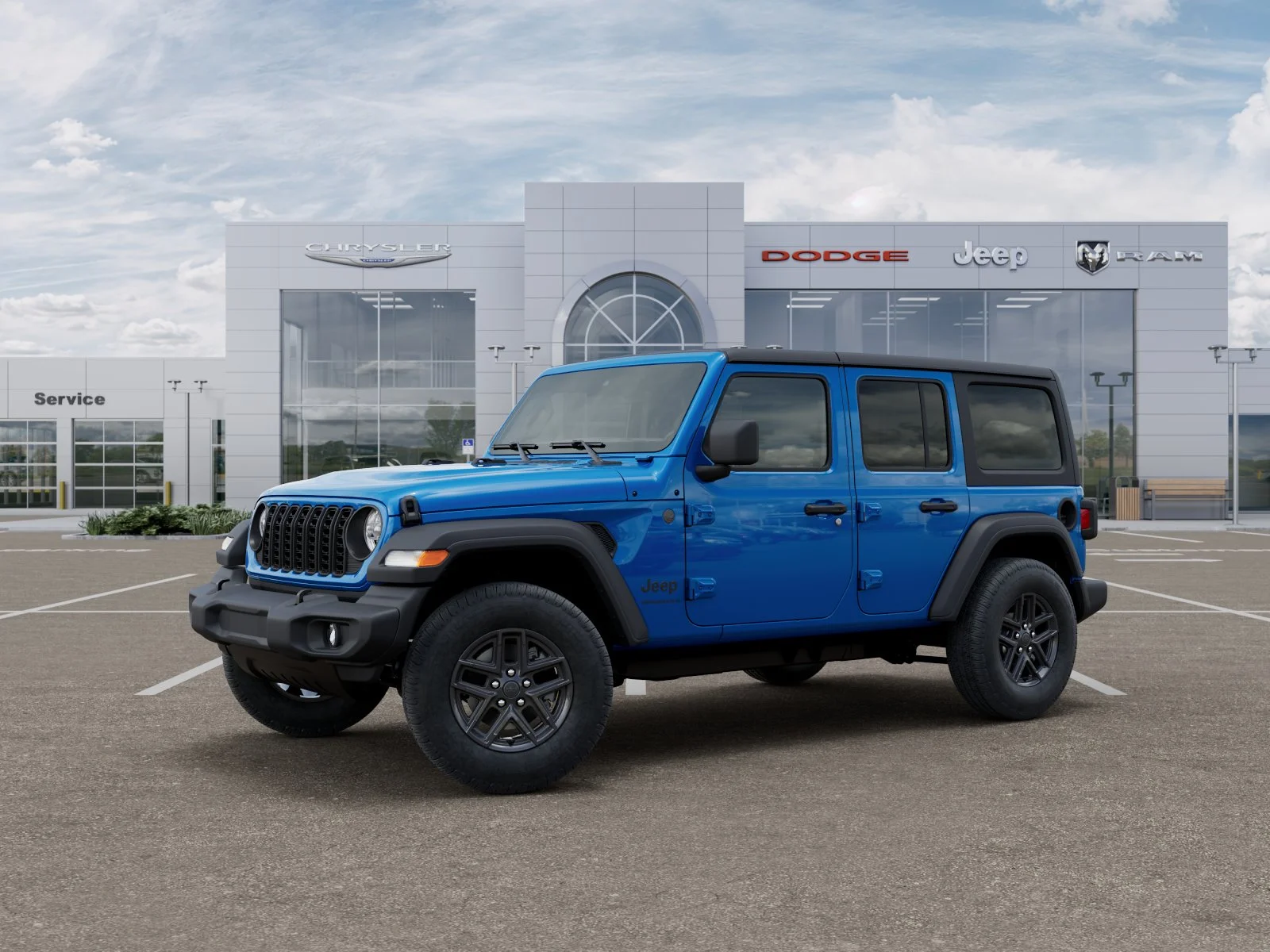 New 2026 Hydro Blue Pearlcoat Jeep Sport S image 28