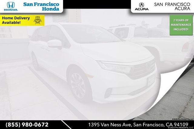 Certified Used 2024 Platinum White Pearl Honda EX-L image 1
