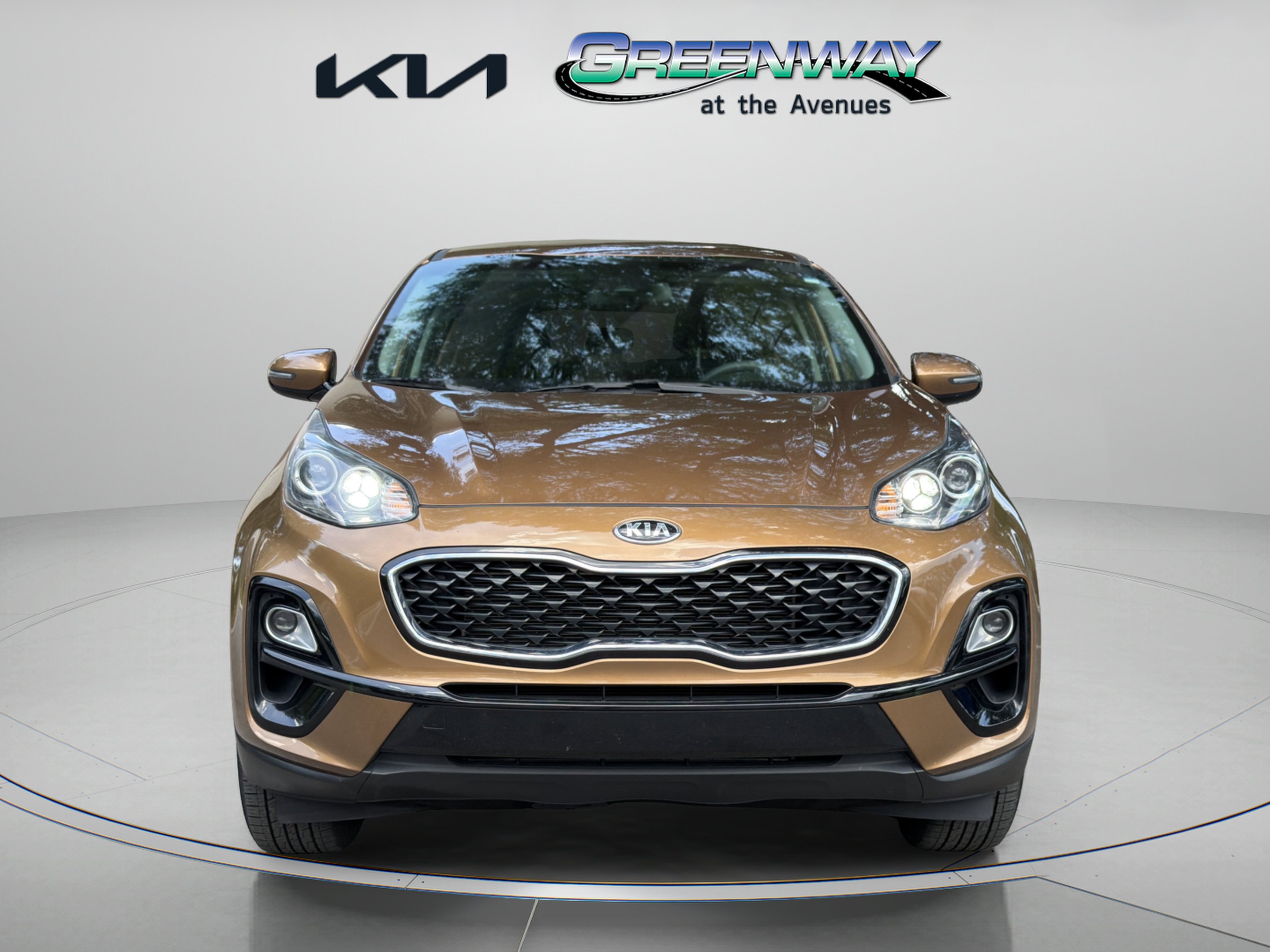 Used 2021 Burnished Copper Kia LX image 3