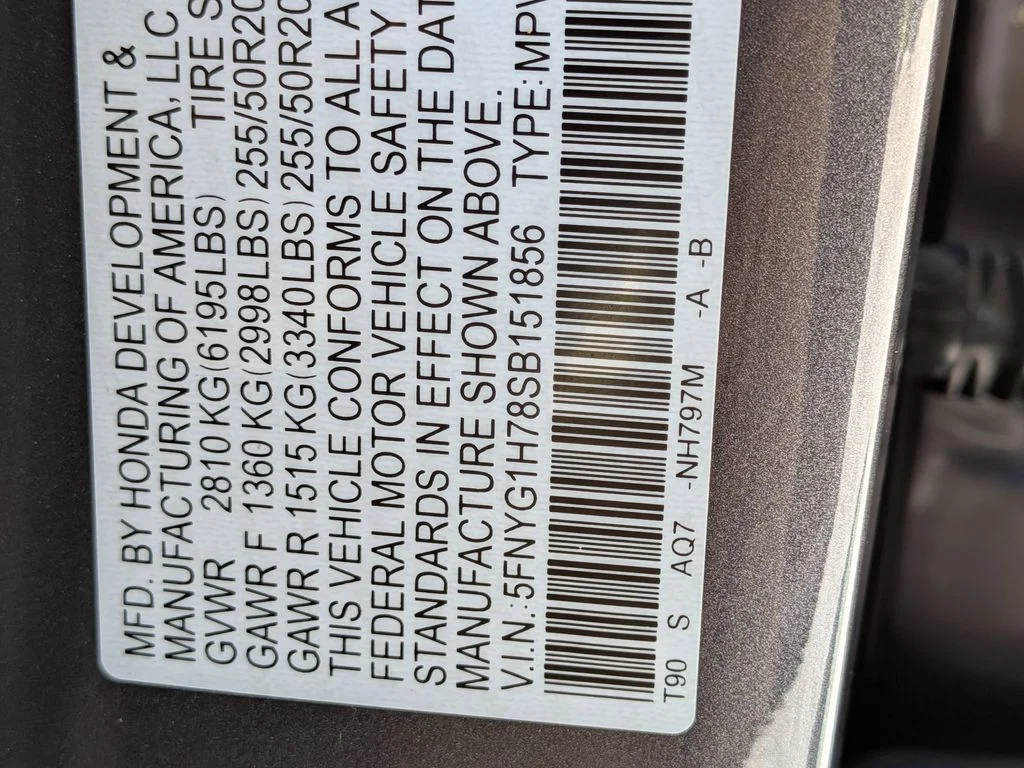 Used 2025 Gray Honda Touring image 35
