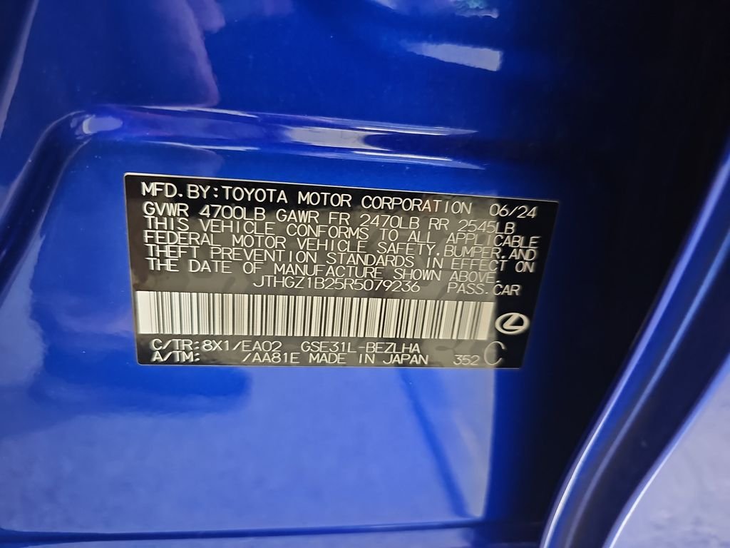 Certified Used 2024 HEAT BLUE CONTRAST LAYERI Lexus 350 F SPORT image 33