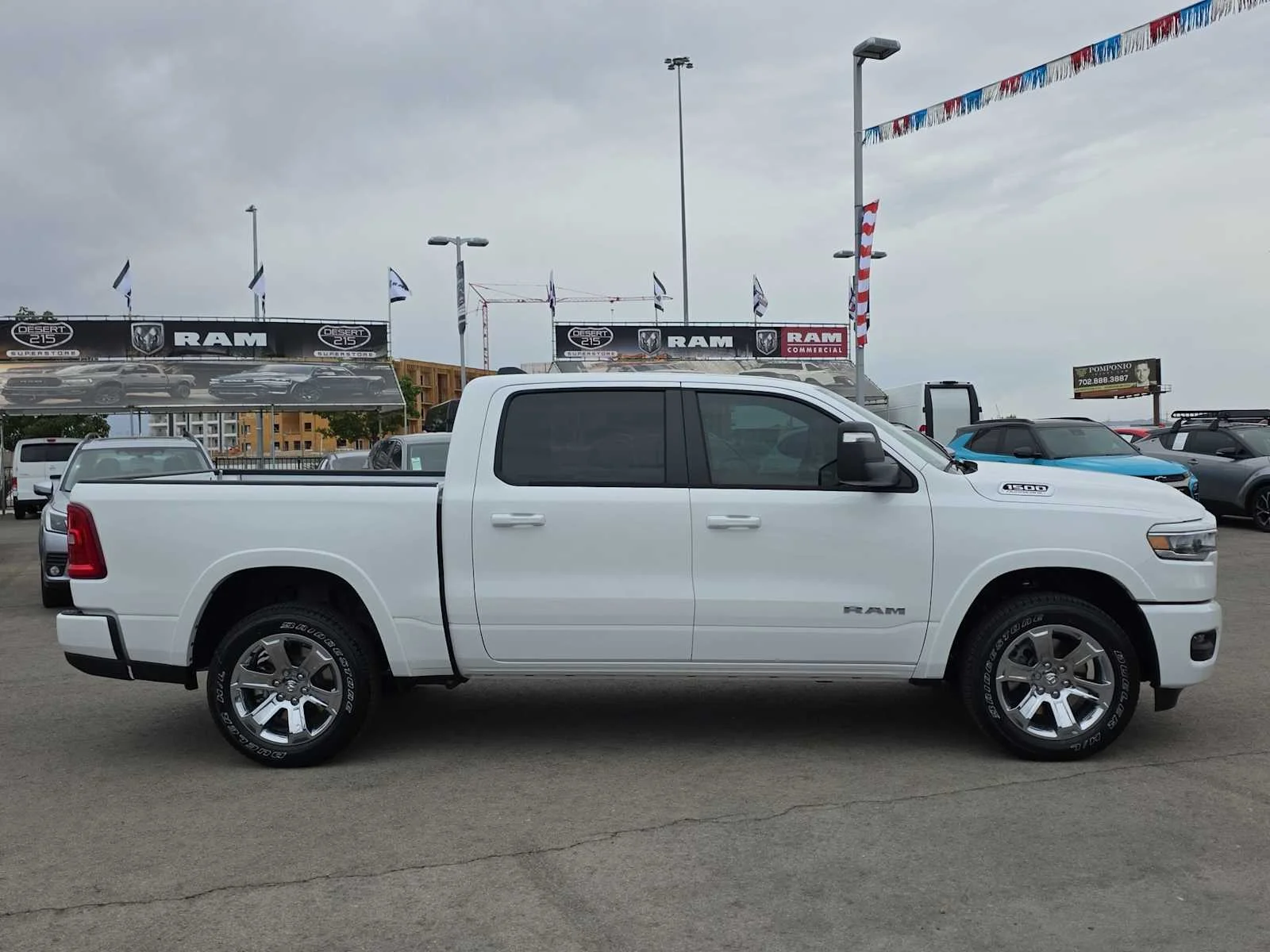 Used 2026 Bright White Clearcoat Ram Big Horn image 9