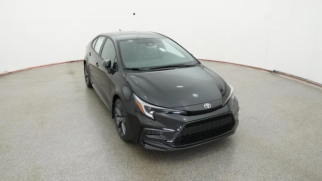 New 2026 Midnight Black Metallic Toyota SE image 8