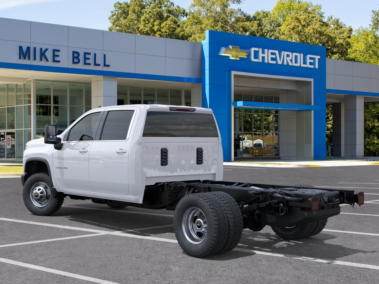 New 2026 Summit White Chevrolet Work Truck image 3