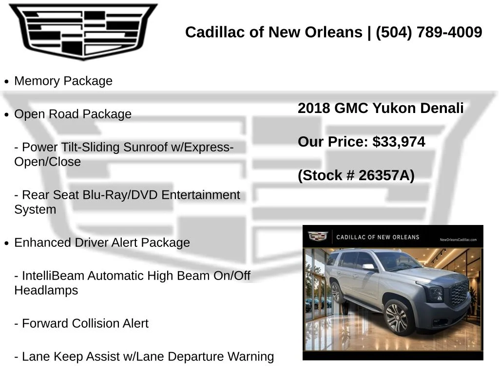 Used 2018 Silver GMC Denali image 7