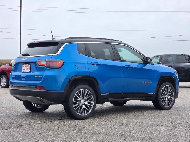 Certified Used 2023 Laser Blue Pearlcoat Jeep Limited image 7