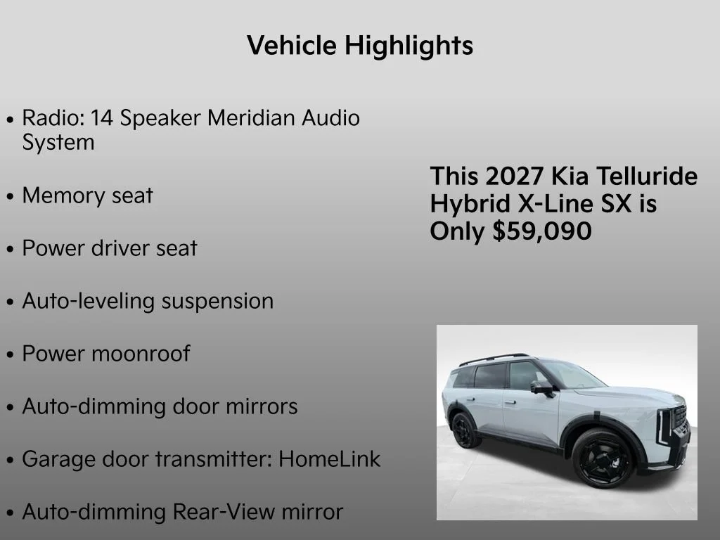 New 2027 Wolf Gray Kia X-Line SX image 35