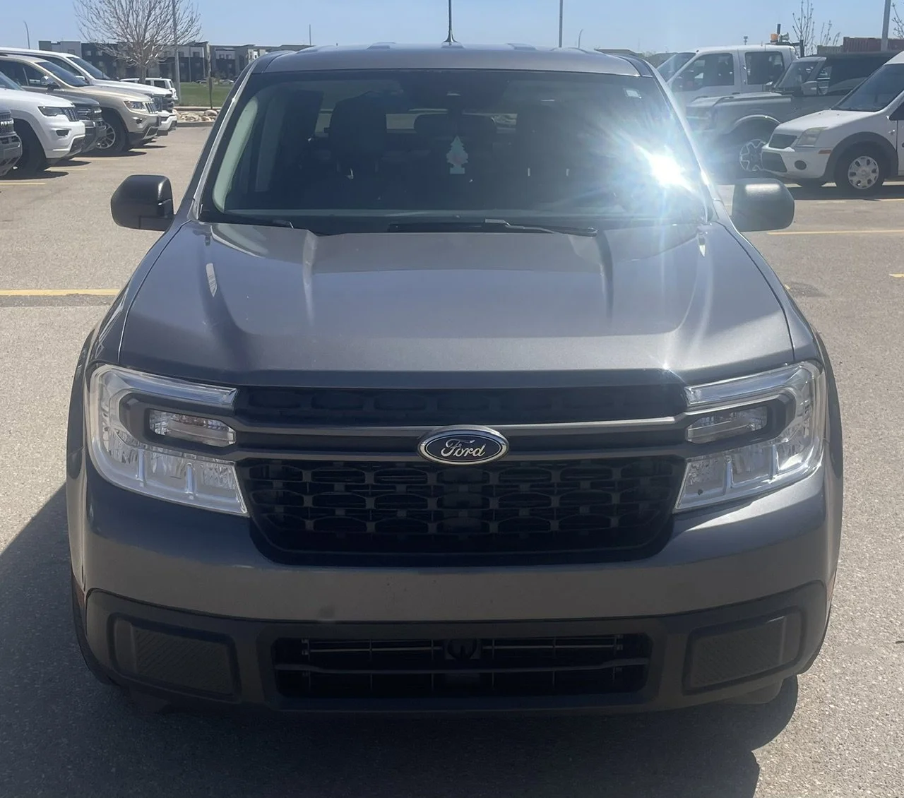 Used 2022 GREY Ford XLT SuperCrew   AWD **New Arrival** image 8
