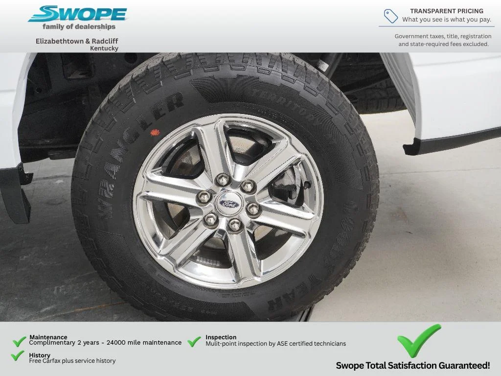 Used 2025 Oxford White Ford XLT image 25