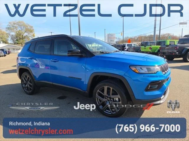 New 2026 Hydro Blue Pearl-Coat Exterior Paint Jeep Limited image 1
