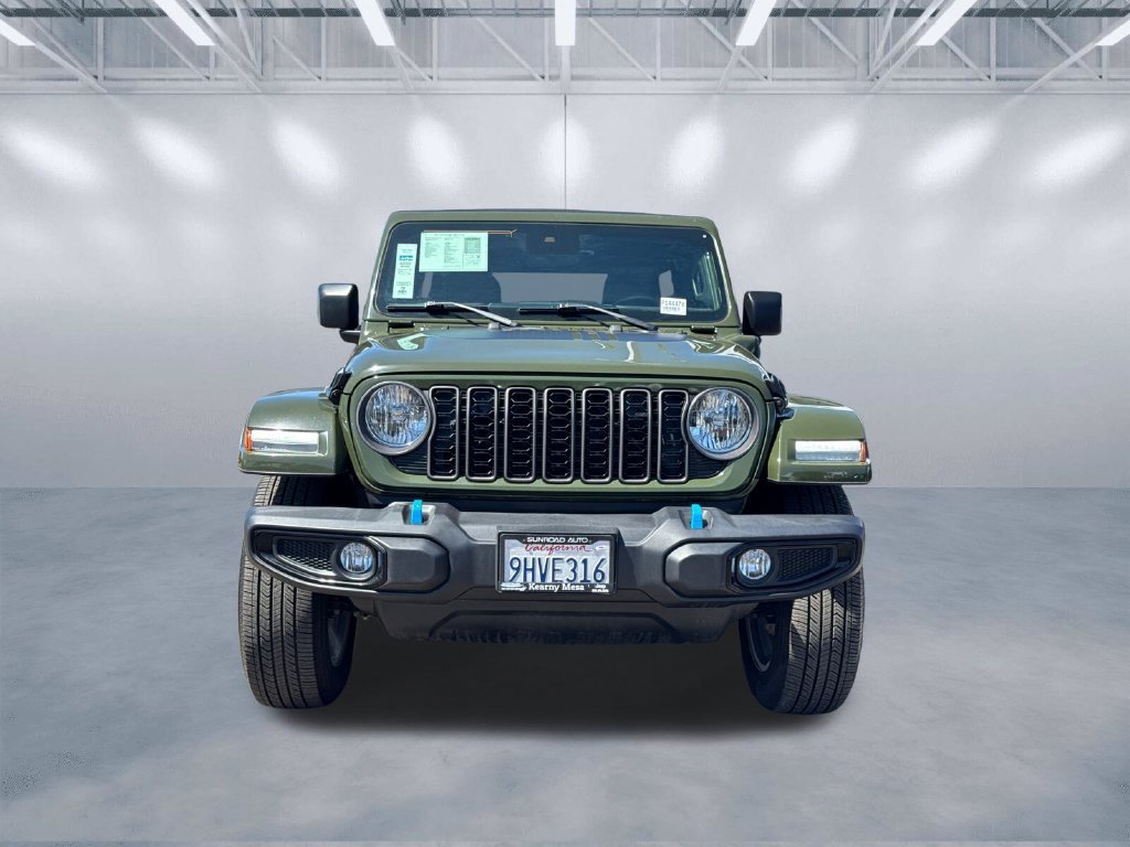 Used 2024 Green Clearcoat Jeep Sport S 4xe image 2
