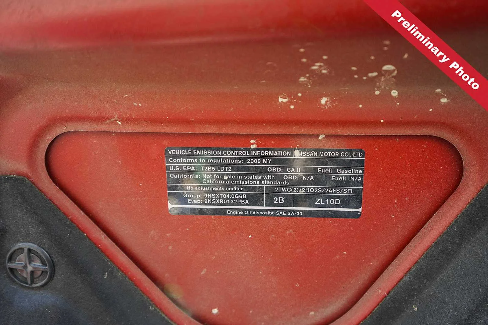 Used 2009 Red Brick Nissan S image 17