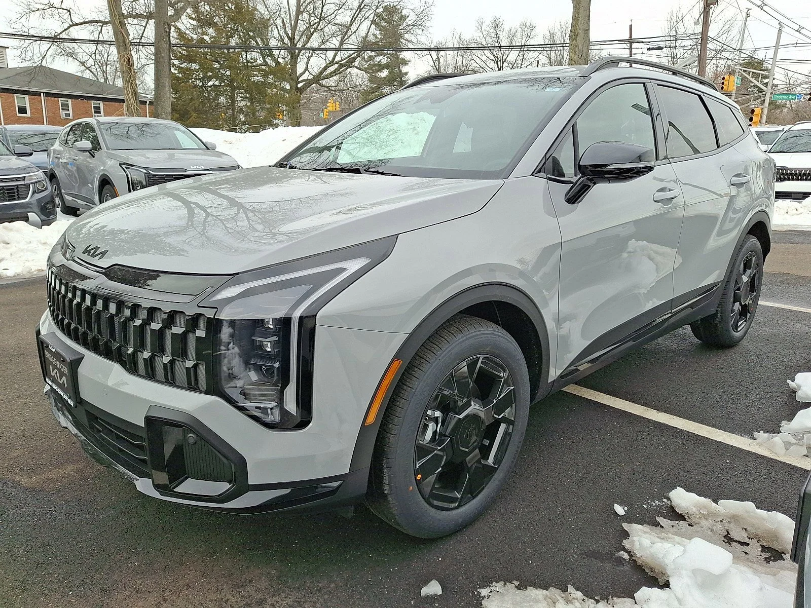 New 2026 Wolf Gray Kia X-Line image 3