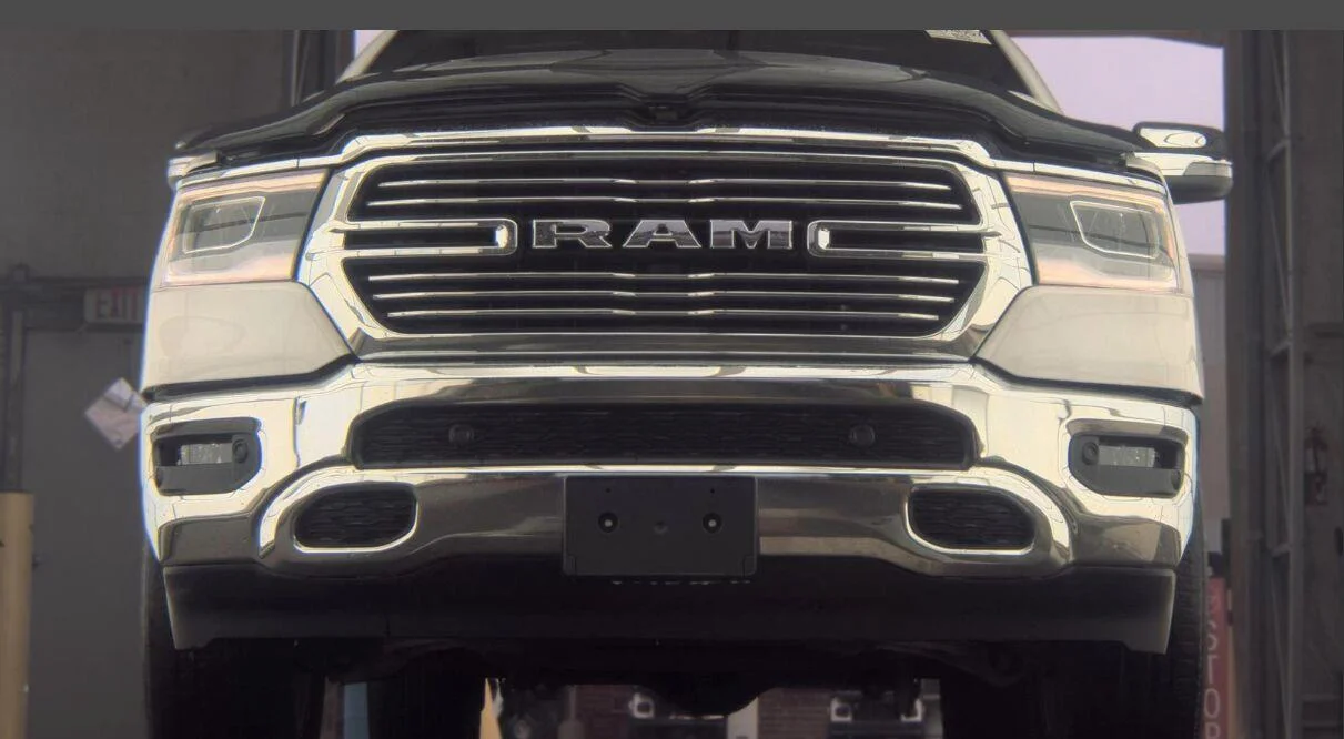Used 2023 Ivory White Tri-Coat Pearlcoat Ram Laramie image 3