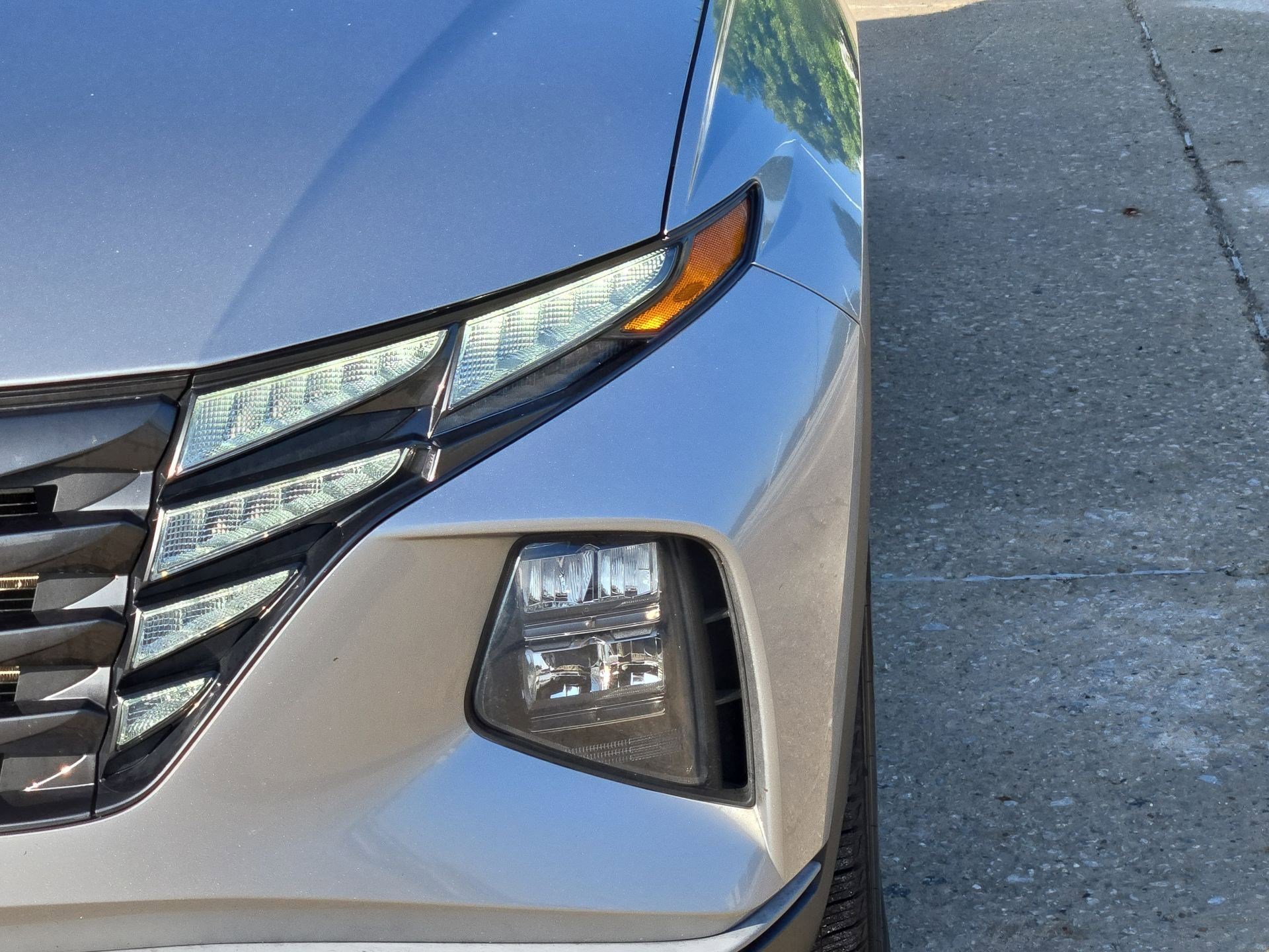 Used 2024 Shimmering Silver Hyundai SEL image 10