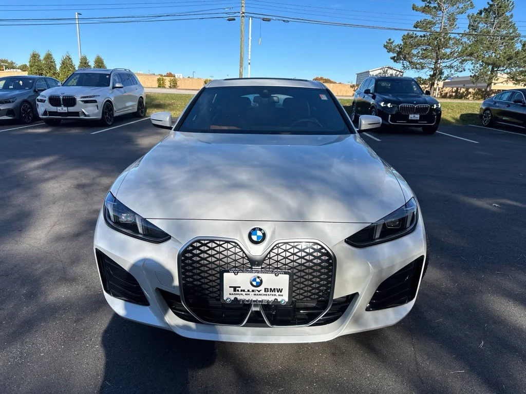 Certified 2026 BMW i4 40 with VIN WBY43HD01TFW54278 for sale in Manchester, NH