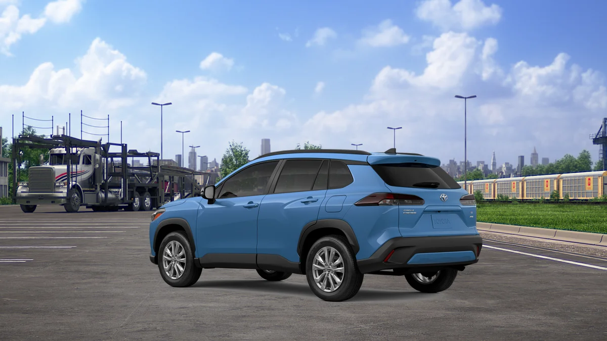 New 2026 Cavalry Blue Toyota LE image 6