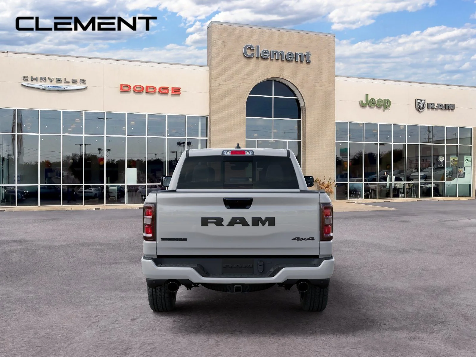 New 2026 Bright White Clear-Coat Exterior Paint RAM Big Horn/Lone Star image 8
