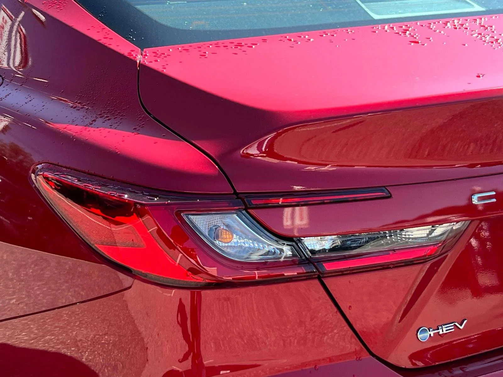 Used 2025 SUPERSONIC RED Toyota LE image 11