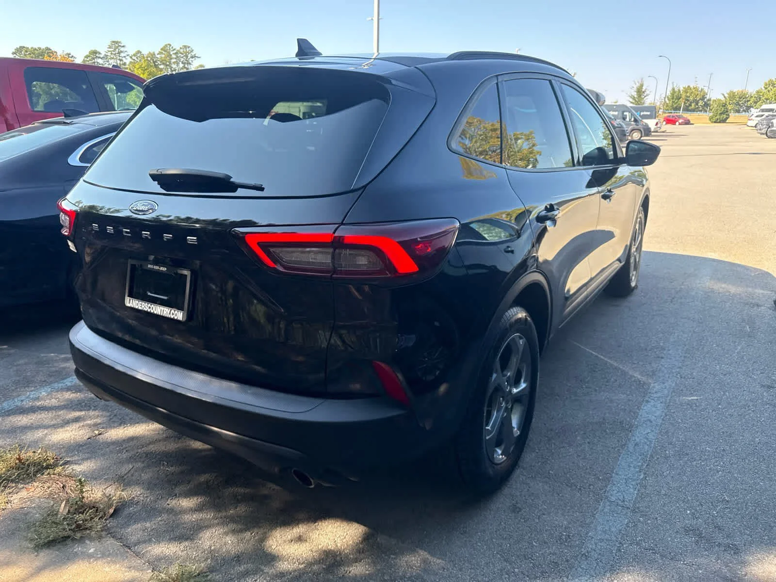 Used 2025 Agate Black Metallic Ford ST-Line image 4