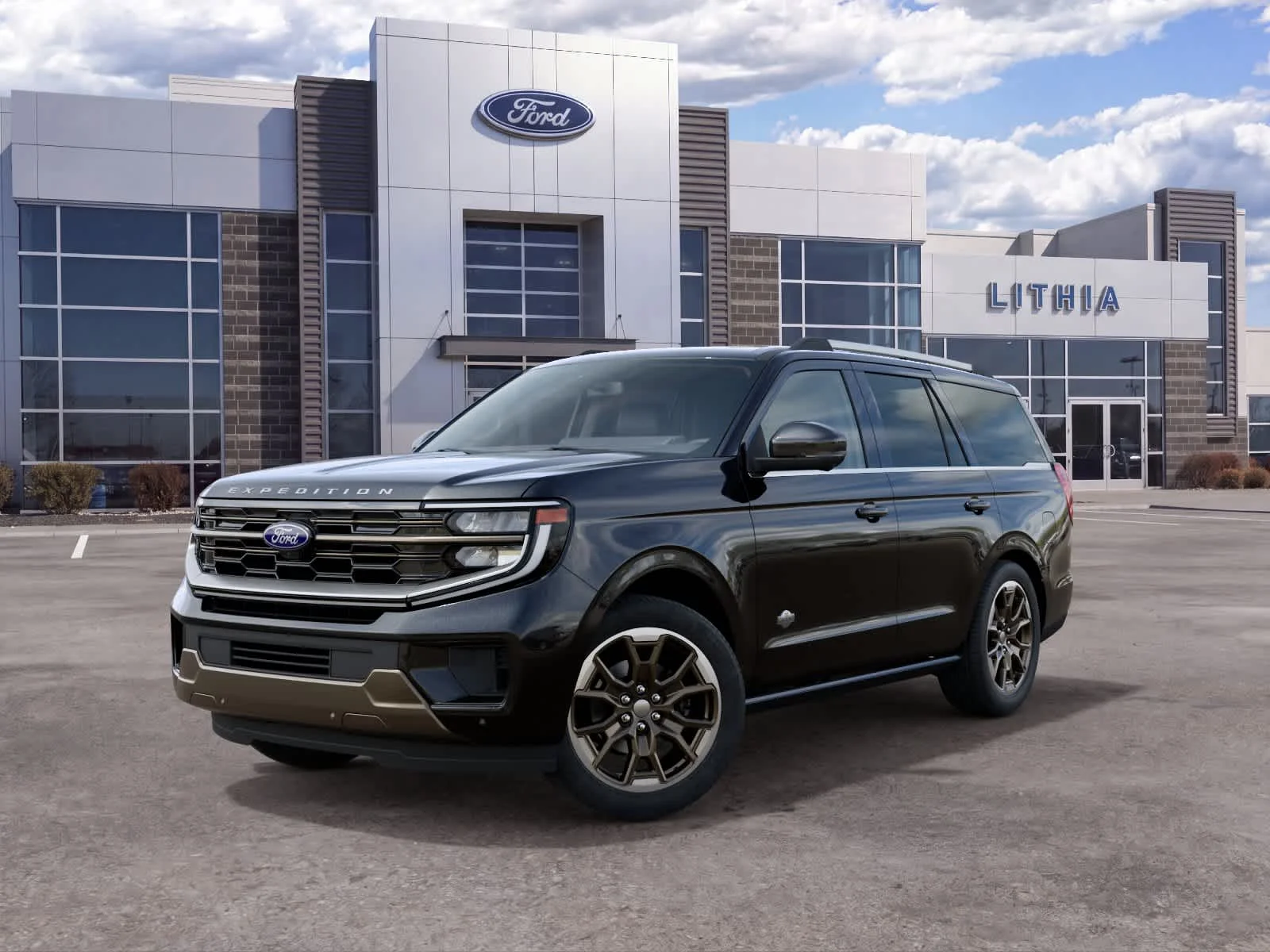 New 2027 Agate Black Metallic Ford King Ranch® image 2