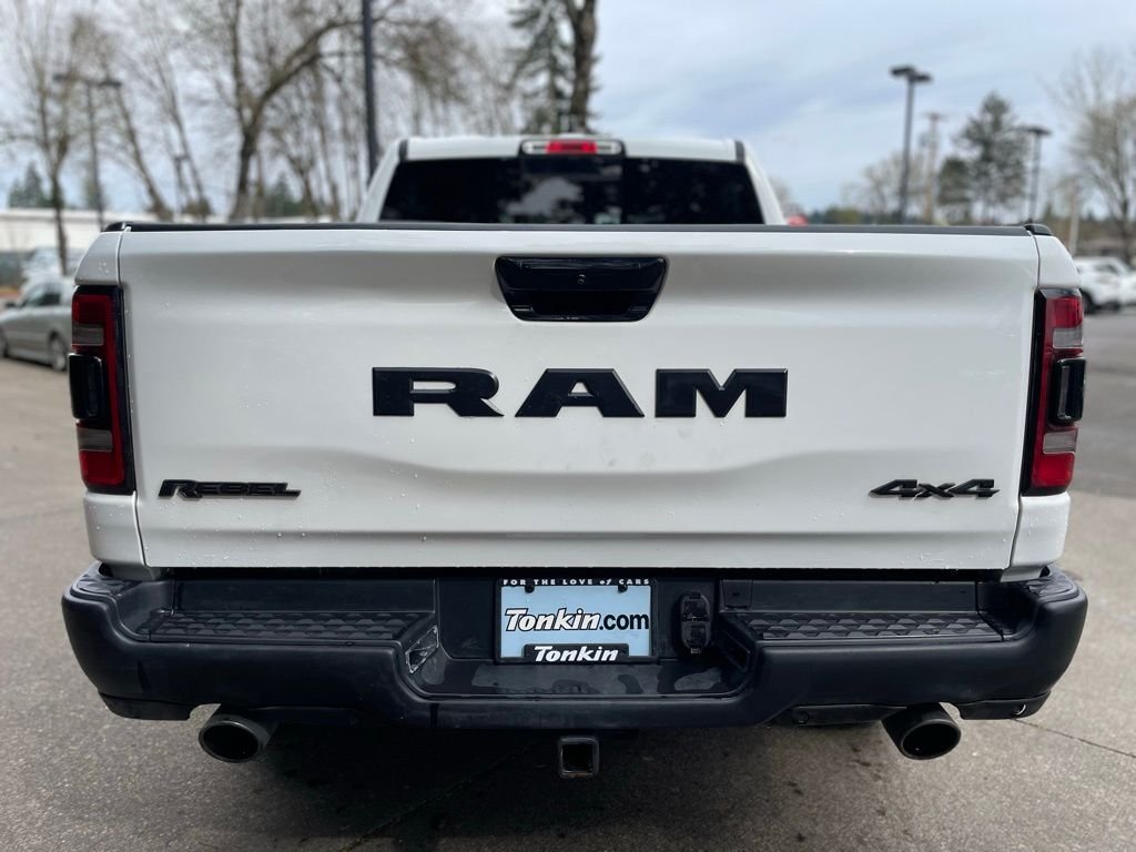 Used 2023 Bright White Clearcoat Ram Rebel image 4