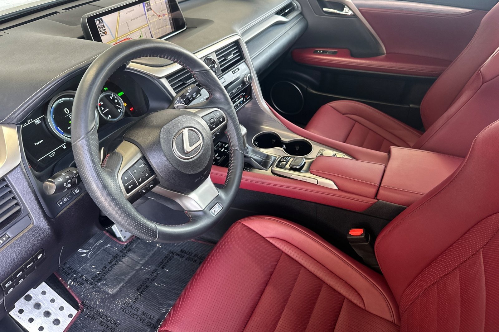 Used 2019 Atomic Silver Lexus RX 450h F SPORT image 9