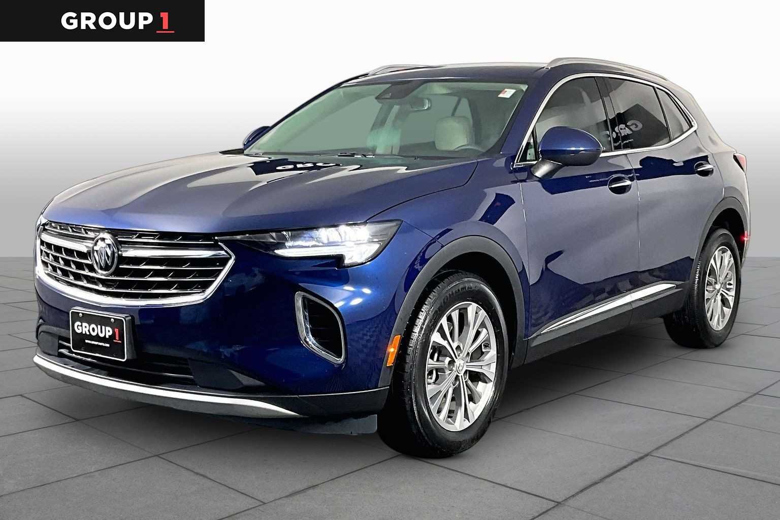 Used 2023 Sapphire Metallic Buick Preferred image 1