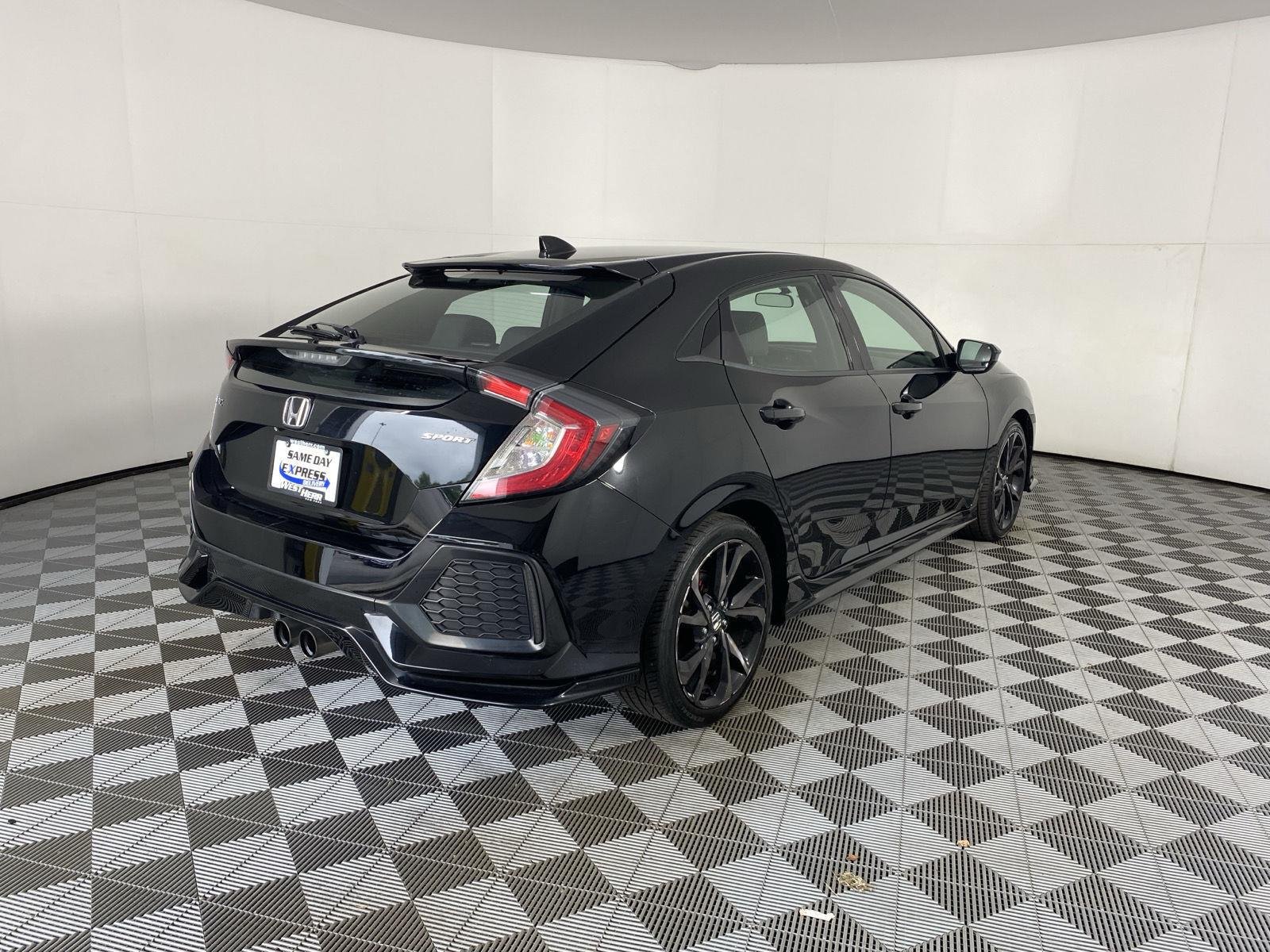 Used 2018 Crystal Black Pearl Honda Sport image 8