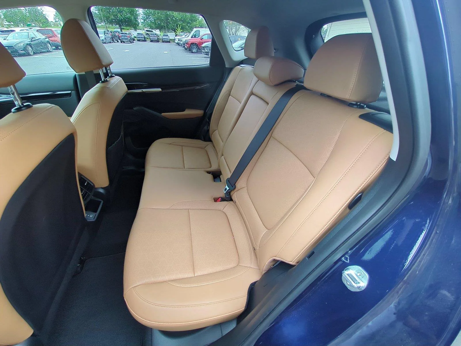 Used 2025 Dark Ocean Blue Kia EX image 33