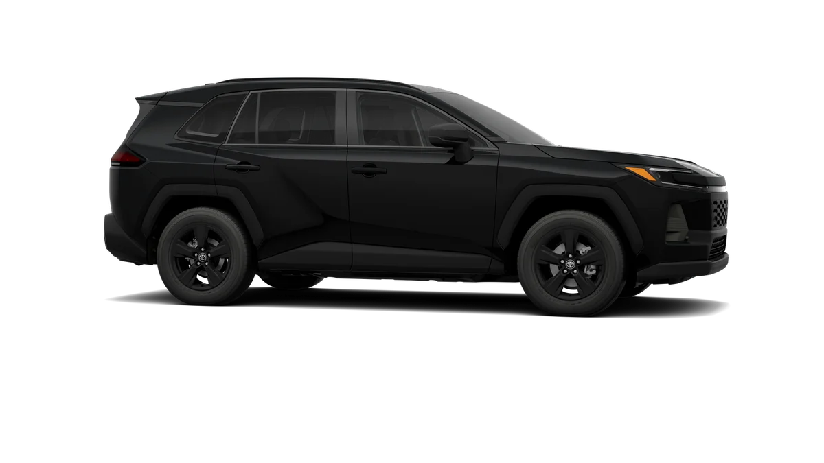 New 2026 Midnight Black Metallic Toyota LE image 13