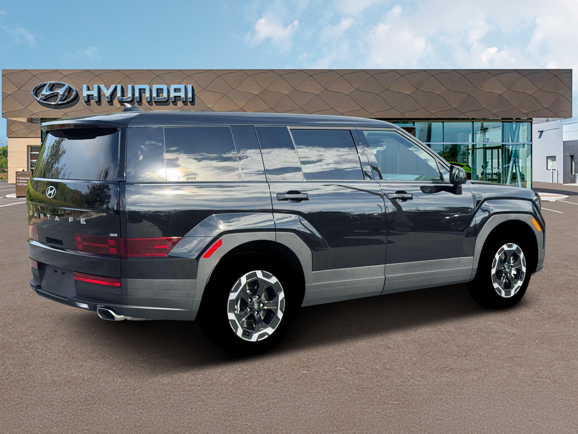 New 2026 Phantom Black Hyundai SE AWD image 8