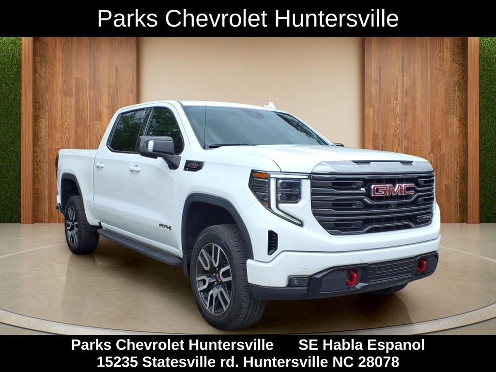 Used 2022 Summit White GMC AT4 image 1