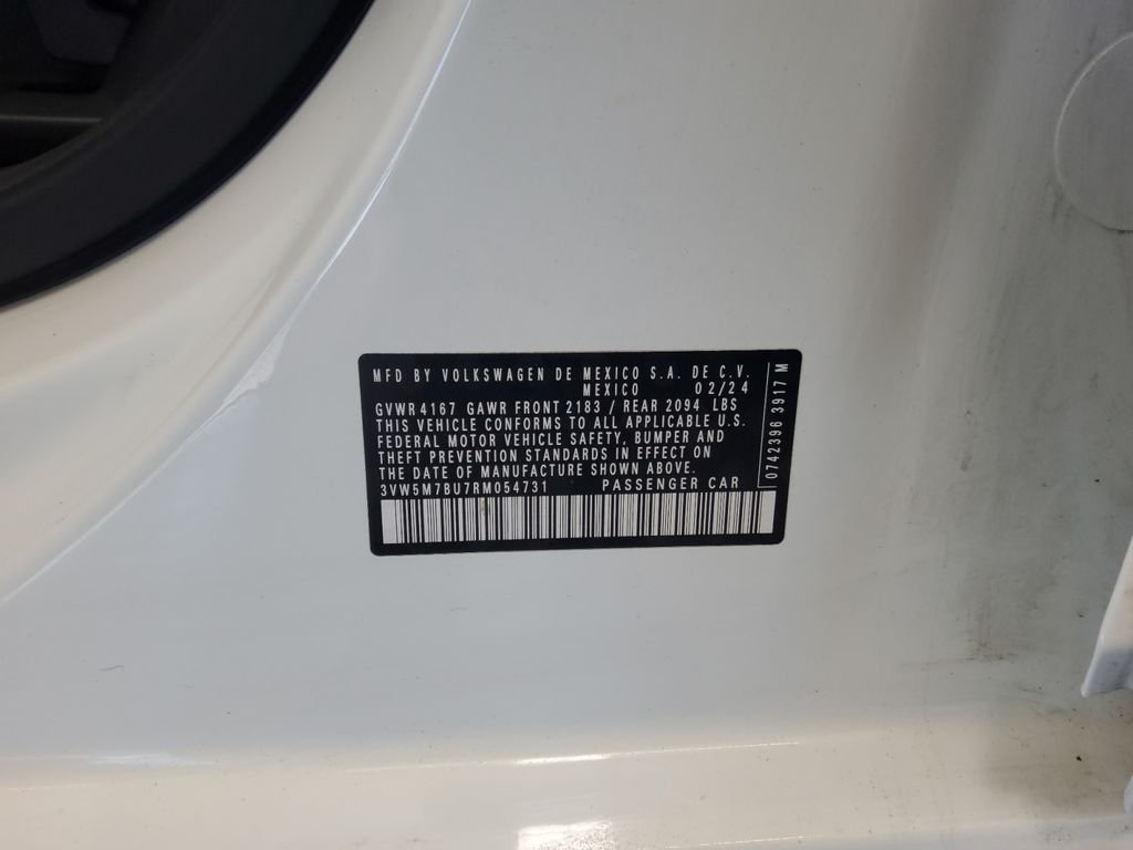 Used 2024 White Volkswagen 1.5T S image 20
