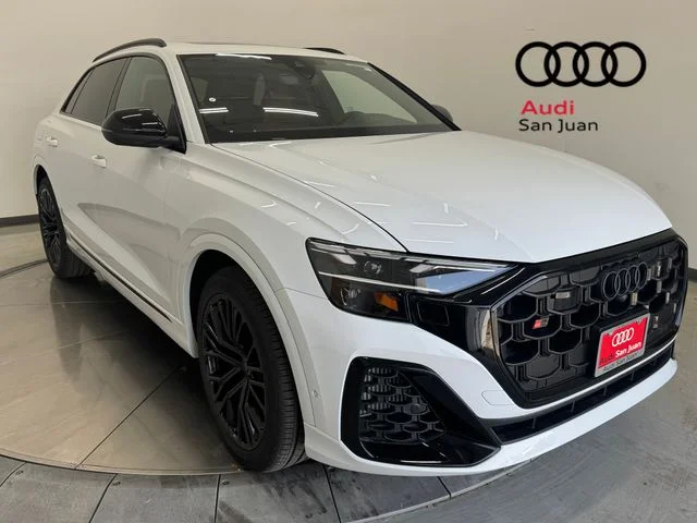 New 2026 White Audi 4.0T Premium Plus image 1