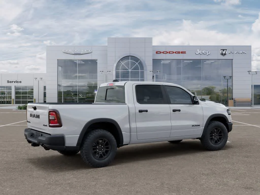 New 2026 Bright White Clear-Coat Exterior Paint RAM Rebel image 4