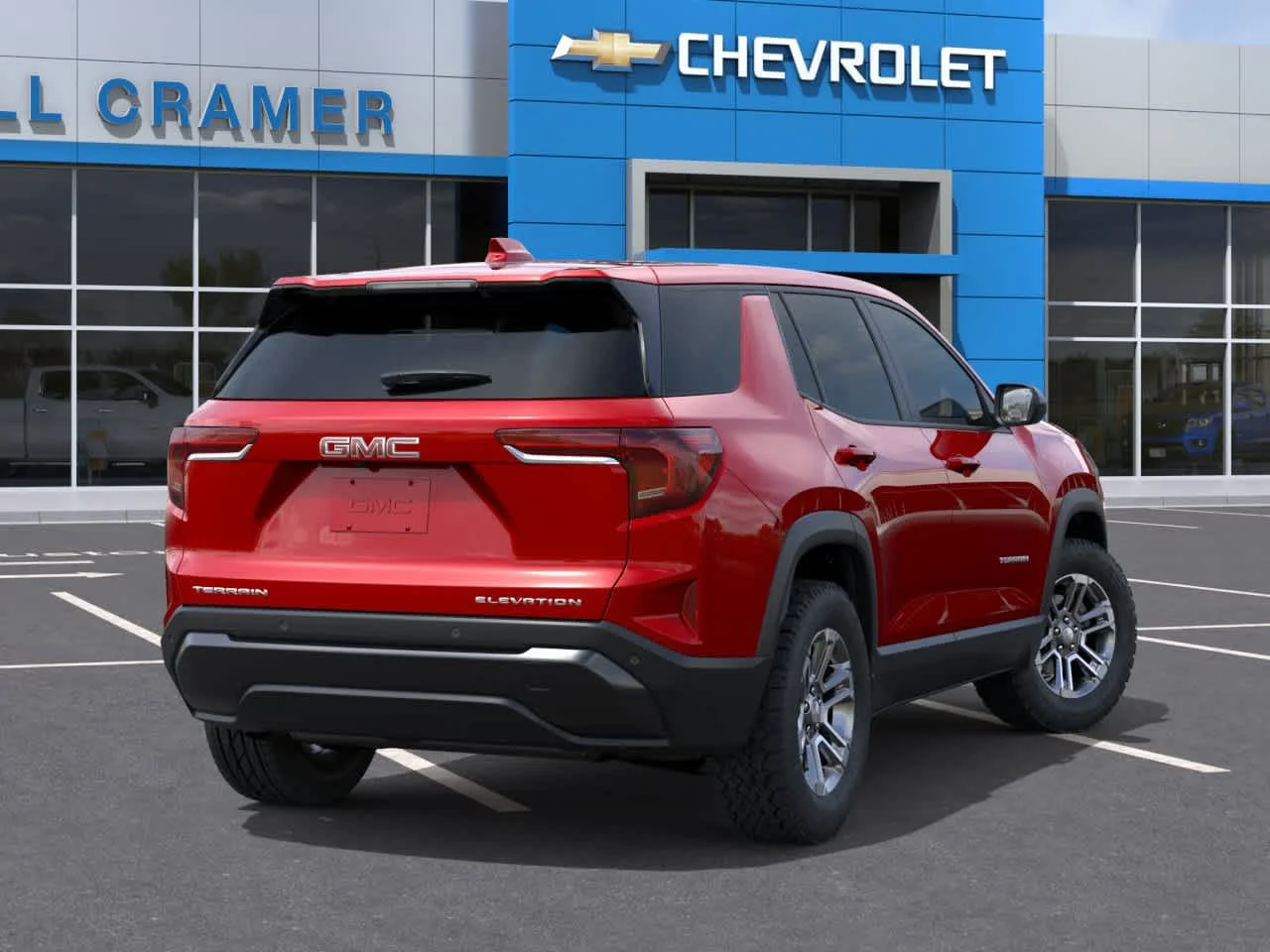 New 2026 Volcanic Red Tintcoat GMC Elevation image 4