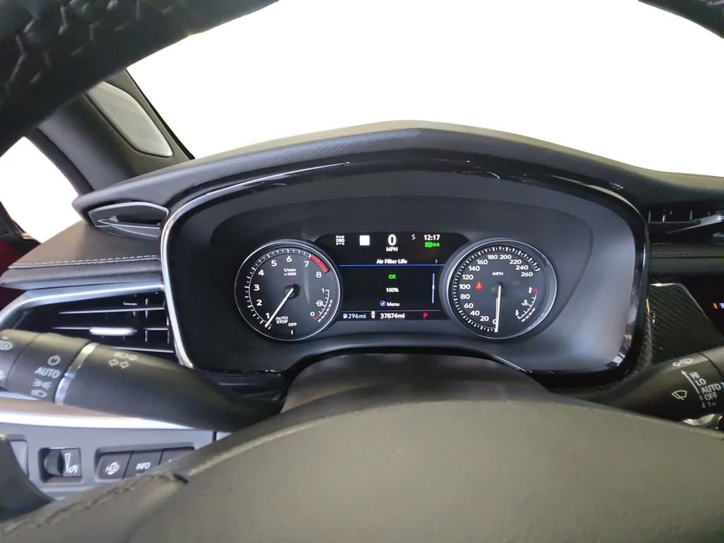 Used 2024 Radiant Red Tintcoat Cadillac Sport image 14
