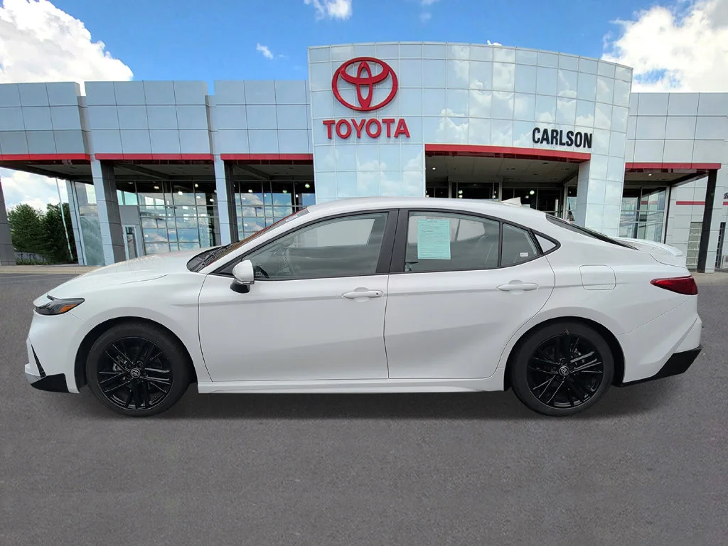 Certified 2025 Toyota Camry SE with VIN 4T1DAACK1SU584093 for sale in Minneapolis, Minnesota