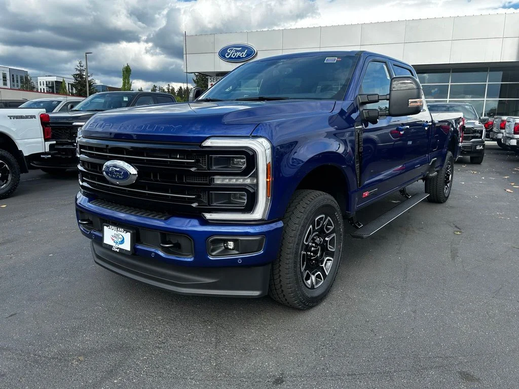 New 2026 Argon Blue Metallic Ford F-350® Platinum® image 4