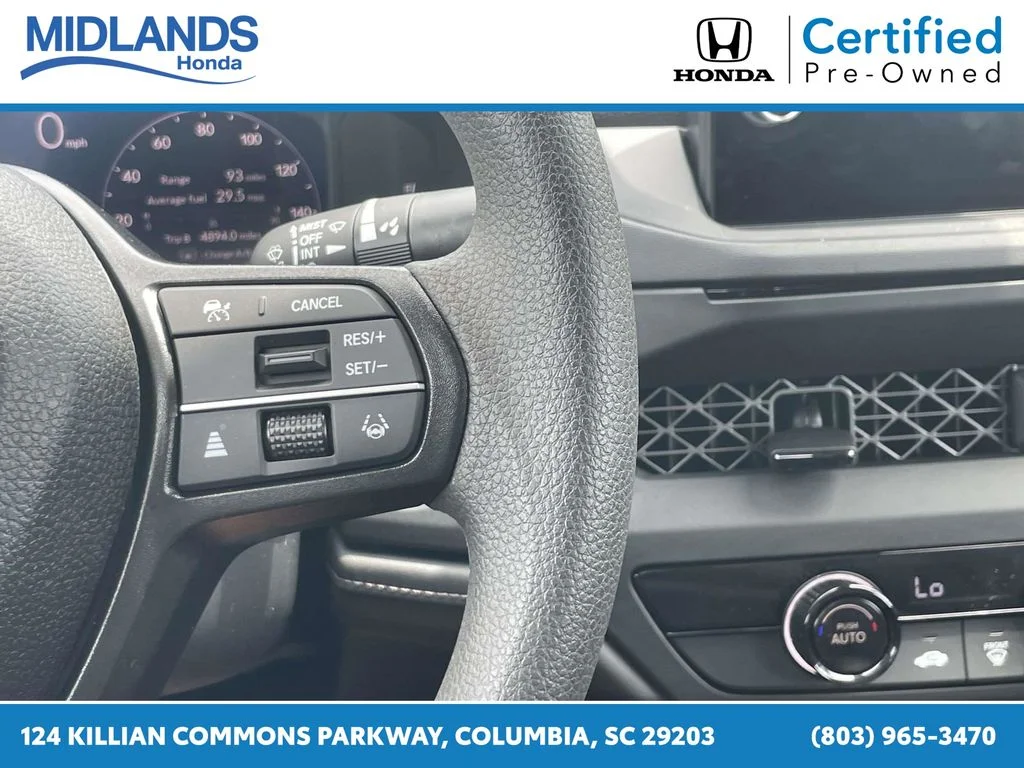 Certified Used 2026 Platinum White Pearl Honda LX image 21