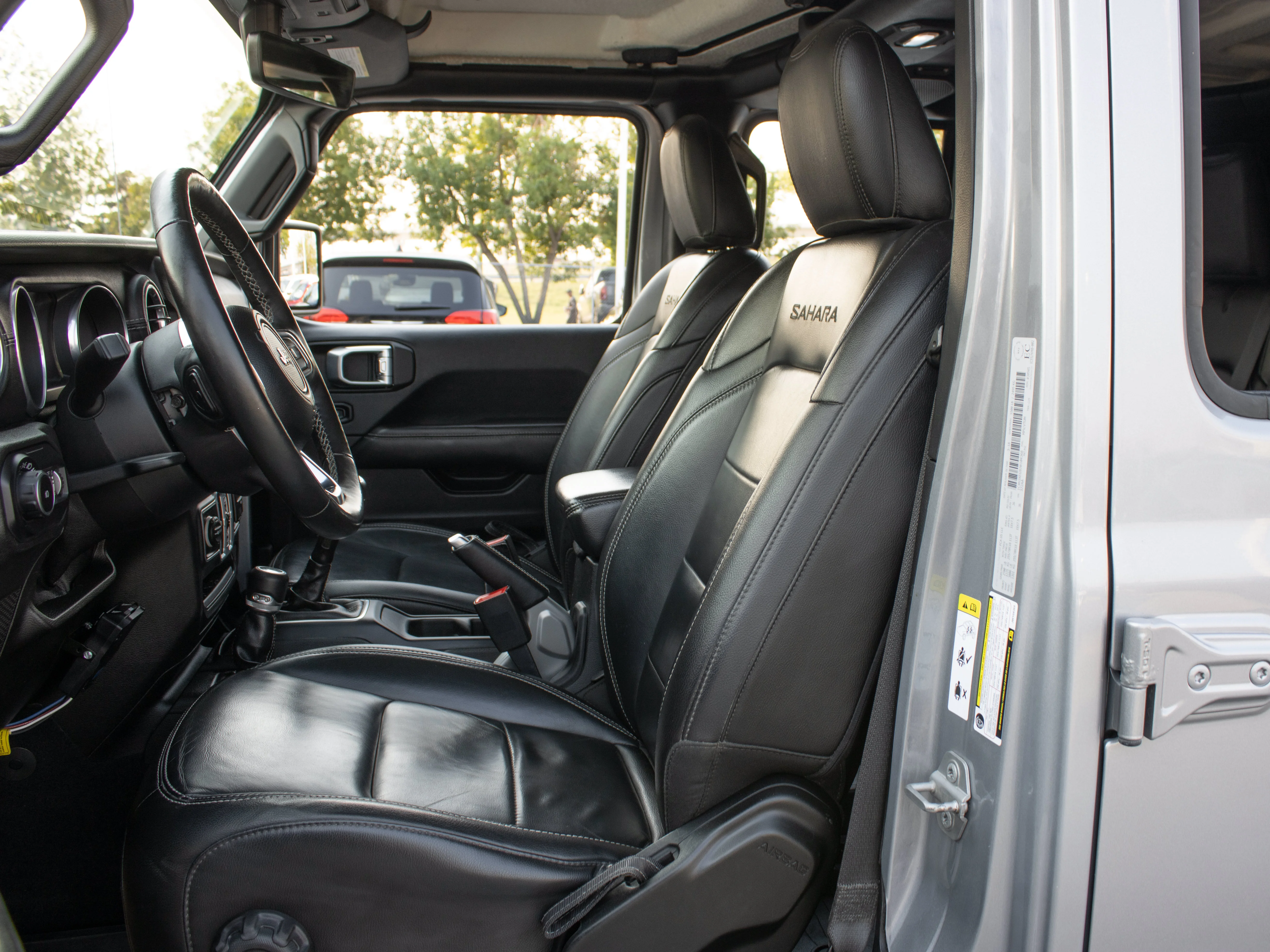 Used 2018 Grey Jeep Sahara* | Leather Seats | Heated Seats & Steering Wheel | 8.4 Navigation | Alpine Premium Audio | image 2