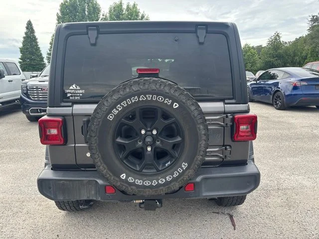 Used 2020 Gray Jeep Unlimited Willys image 6