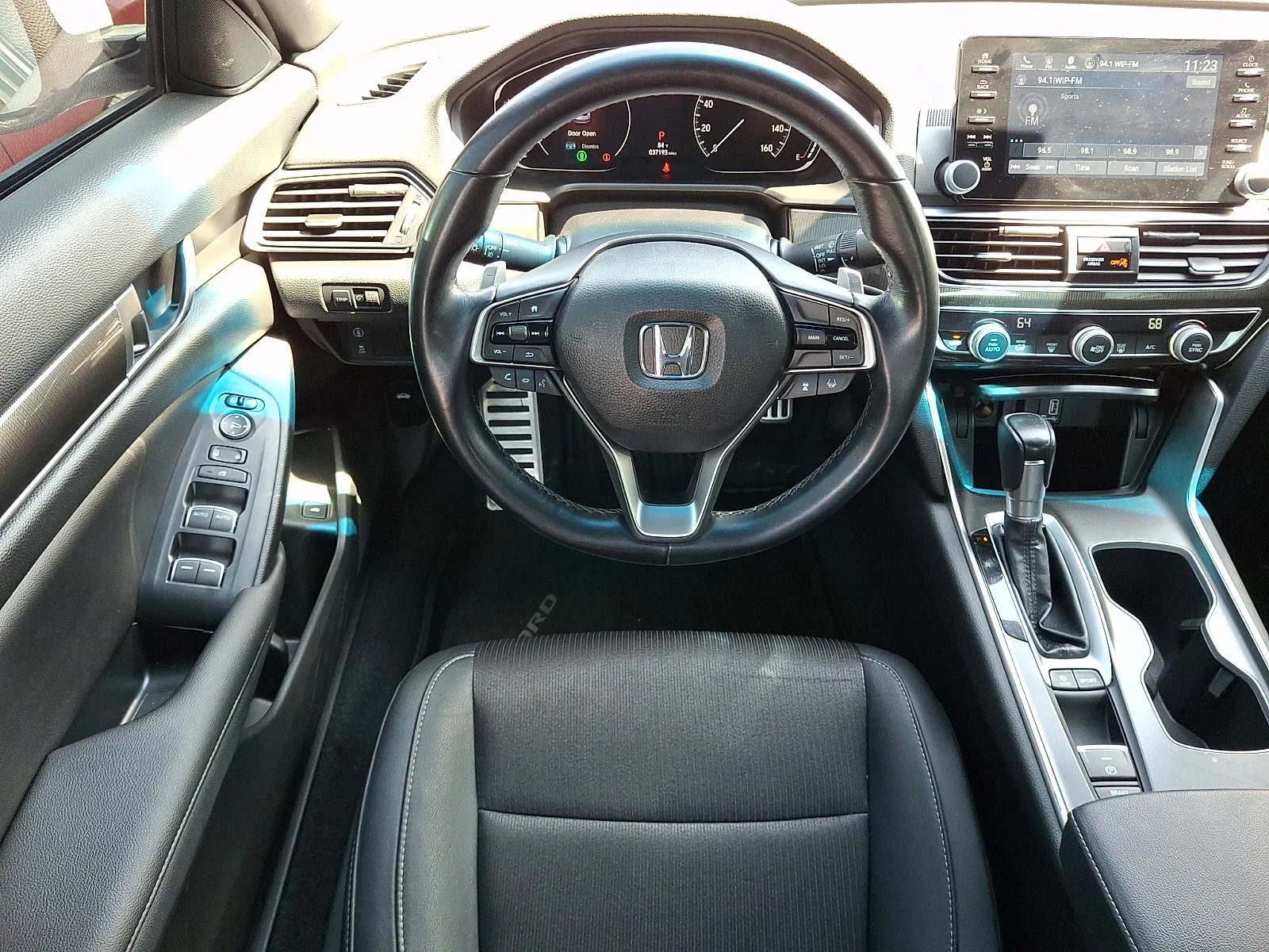 Used 2020 Platinum White Pearl Honda Sport image 9