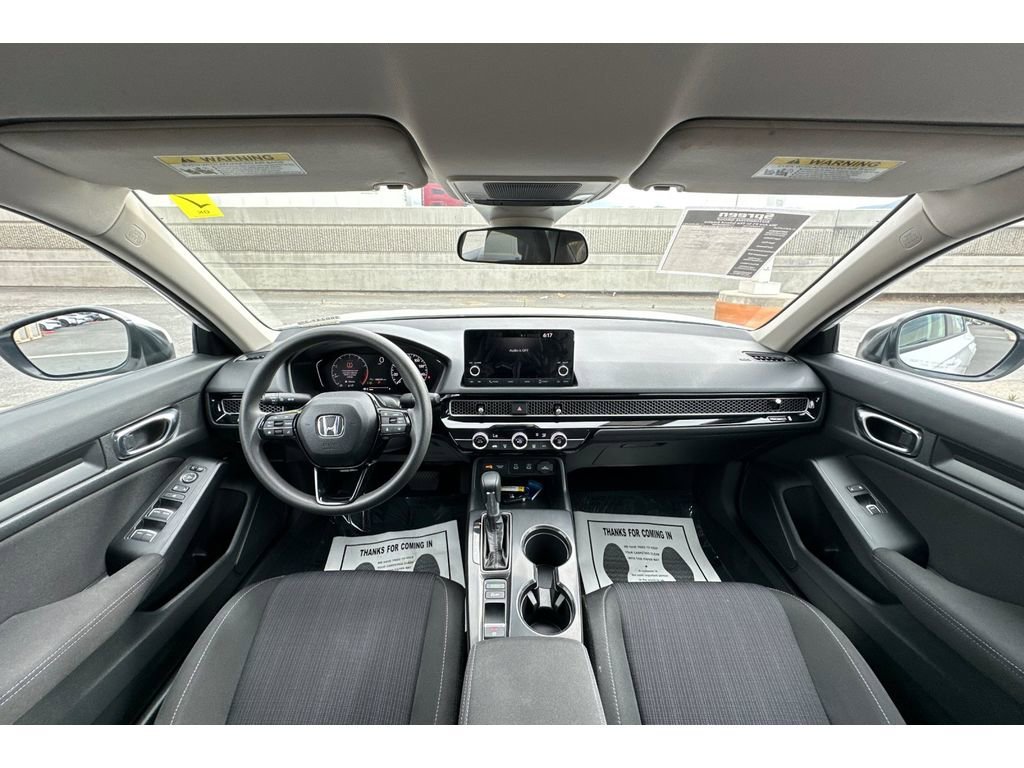 Certified Used 2025 Platinum White Pearl Honda 4D LX image 69