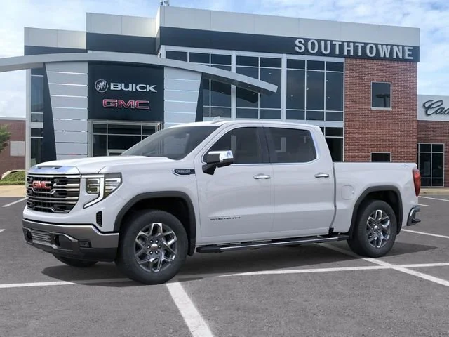 New 2026 Glacier White Tricoat GMC SLT image 2